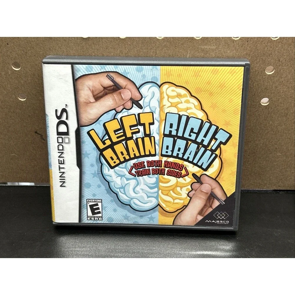 Left Brain Right Brain CIB W/ Manual - Nintendo DS